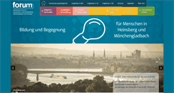 Desktop Screenshot of forum-mg-hs.de