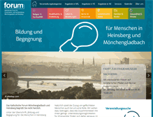 Tablet Screenshot of forum-mg-hs.de